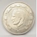 BELGIUM 1990 . FIVE HUNDRED 500 FRANCS COIN . FRENCH LEGEND . KING BAUDOUIN 60TH